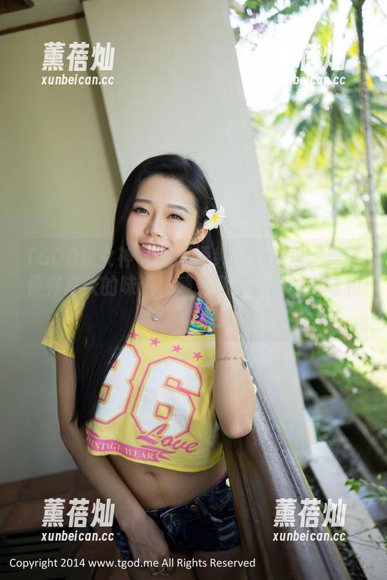 TGOD推女神-王语纯 TGOD推女神 - 在王语纯的夏天里:美图很有夏天的味道,感受到了沙滩的咸味和冰淇淋的甜。