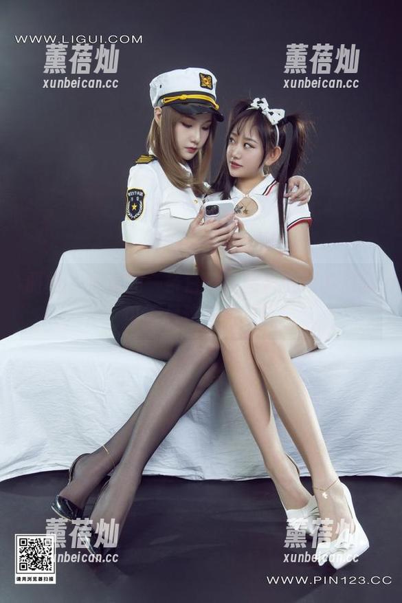 丽柜-潼潼 丽柜 - 潼潼的一条白丝,图片中藏的资源可不只这一层啊!