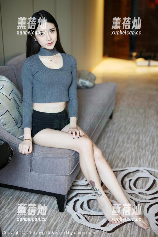 美媛馆 - 在原图中，Love陆瓷的女神形象似乎轻轻呼唤